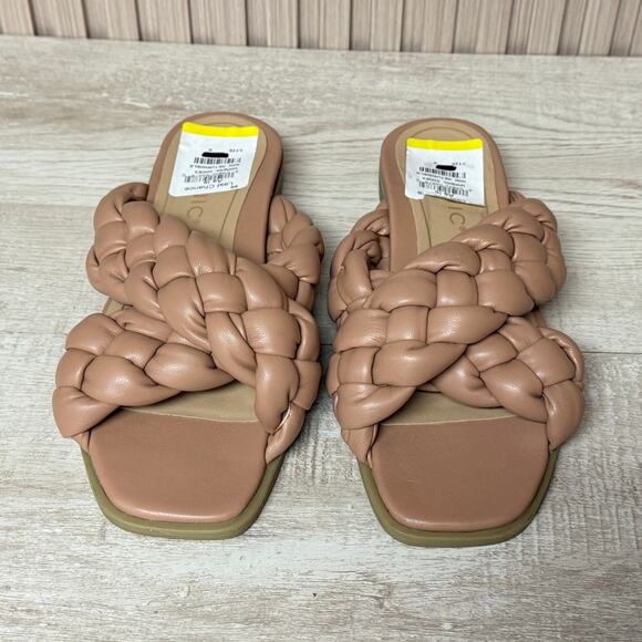 Vionic Braided Cross Strap Slides Kalina Women\'s Size 6
